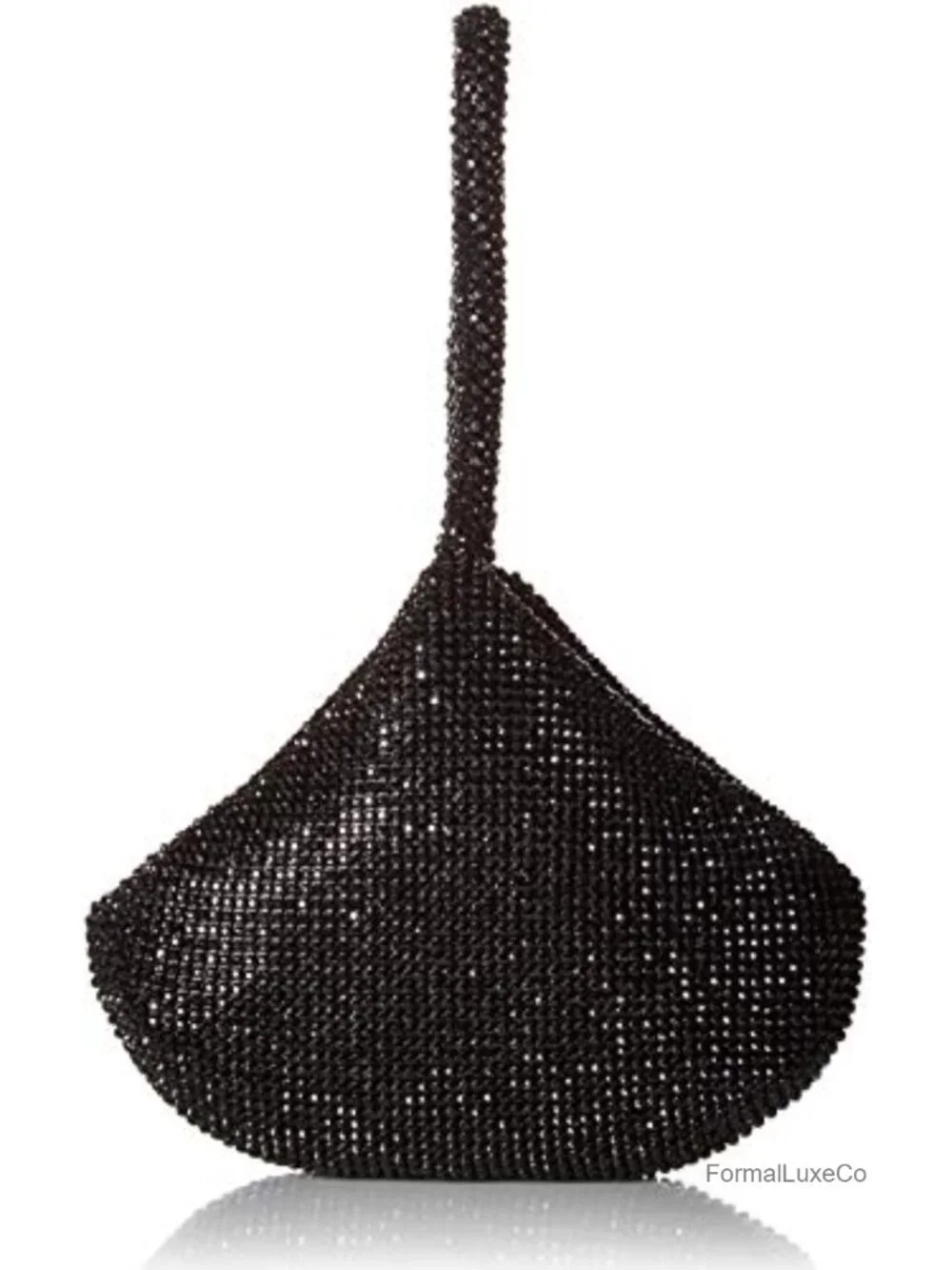 Metal Mesh Evening Wristlet Clutch Convertible Bag